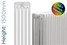 DQ-MD5-1500-TH - DQ Modus 5 Column Vertical Radiator H1500mm x W990mm DQ-MD5-1500-TH - DQ Modus 5 Column Vertical Radiator H1500mm x W990mm